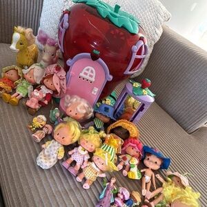 Strawberry-Themed Doll Playset with Accessories